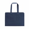Sac de courses Makalu en coton recyclé. 280 g/m². Anses de 65 cm
