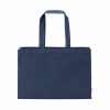 Sac de courses Makalu en coton recyclé. 280 g/m². Anses de 65 cm