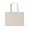 Sac de courses Makalu en coton recyclé. 280 g/m². Anses de 65 cm