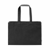 Sac de courses Makalu en coton recyclé. 280 g/m². Anses de 65 cm