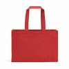 Sac de courses Makalu en coton recyclé. 280 g/m². Anses de 65 cm