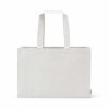 Sac de courses Makalu en coton recyclé. 280 g/m². Anses de 65 cm