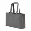 Sac de courses Makalu en coton recyclé. 280 g/m². Anses de 65 cm