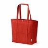 Sac de courses Damavand en coton 360 g/m². Fermeture à pression