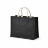 Sac de courses Toubkal en jute et coton. Anses de 40 cm