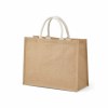 Sac de courses Toubkal en jute et coton. Anses de 40 cm