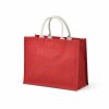 Sac de courses Toubkal en jute et coton. Anses de 40 cm