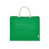 Sac de courses Toubkal en jute et coton. Anses de 40 cm
