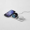 Chargeur rapide sans fil 3-en-1 Planck rABS. 15 W. Port USB-C