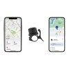 Sonnette de vélo avec géolocalisation Dual
