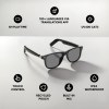 Lunettes audio dotées de l'IA avec fonction traduction Miro