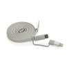 Câble magnétique 60W 2 en 1 Arc en PET RCS