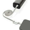 Câble magnétique 60W 2 en 1 Arc en PET RCS