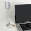 Câble magnétique 60W 2 en 1 Arc en PET RCS