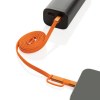 Câble magnétique 60W 2 en 1 Arc en PET RCS