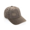 Casquette à 6 panneaux en coton sergé délavée BEAU AWARE™