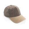 Casquette à 6 panneaux en coton sergé bicolore BEAU AWARE™
