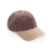 Casquette à 6 panneaux en coton sergé bicolore BEAU AWARE™
