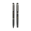 Coffret de stylos en acier recyclé Swiss Peak OSLO