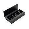 Coffret de stylos en acier recyclé Swiss Peak OSLO