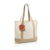 Sac cabas 350gsm en coton recyclé AWARE™ SHOP LOCAL
