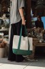 Sac cabas 350gsm en coton recyclé AWARE™ SHOP LOCAL