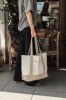 Sac cabas 350gsm en coton recyclé AWARE™ SHOP LOCAL