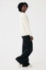 Sweater à col rond en coton recyclé IQONIQ Torla