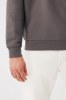 Sweater à col rond en coton recyclé IQONIQ Torla
