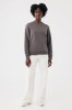 Sweater à col rond en coton recyclé IQONIQ Torla