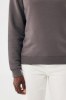 Sweater à col rond en coton recyclé IQONIQ Torla