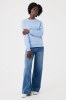 Sweater à col rond en coton recyclé IQONIQ Torla