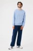 Sweater à col rond en coton recyclé IQONIQ Torla