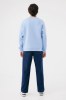 Sweater à col rond en coton recyclé IQONIQ Torla