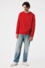 Sweater à col rond en coton recyclé IQONIQ Torla