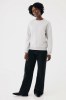 Sweater à col rond en coton recyclé IQONIQ Torla