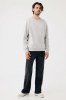 Sweater à col rond en coton recyclé IQONIQ Torla