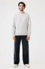 Sweater à col rond en coton recyclé IQONIQ Torla