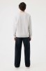 Sweater à col rond en coton recyclé IQONIQ Torla