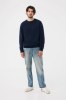 Sweater à col rond en coton recyclé IQONIQ Torla