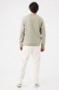 Sweater à col rond en coton recyclé IQONIQ Torla