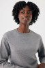 Sweater à col rond en coton recyclé IQONIQ Torla