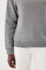 Sweater à col rond en coton recyclé IQONIQ Torla