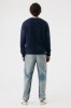 Sweater à col rond en coton recyclé IQONIQ Torla