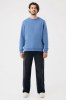 Sweater à col rond en coton recyclé IQONIQ Torla