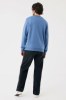 Sweater à col rond en coton recyclé IQONIQ Torla