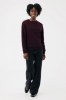 Sweater à col rond en coton recyclé IQONIQ Torla