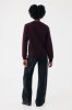 Sweater à col rond en coton recyclé IQONIQ Torla
