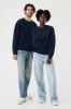 Sweater à col rond en coton recyclé IQONIQ Torla