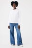 Sweater à col rond en coton recyclé IQONIQ Torla
